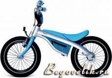 БМВ беговелик и велосипед в одном (плюс шлем и звонок), голубой
